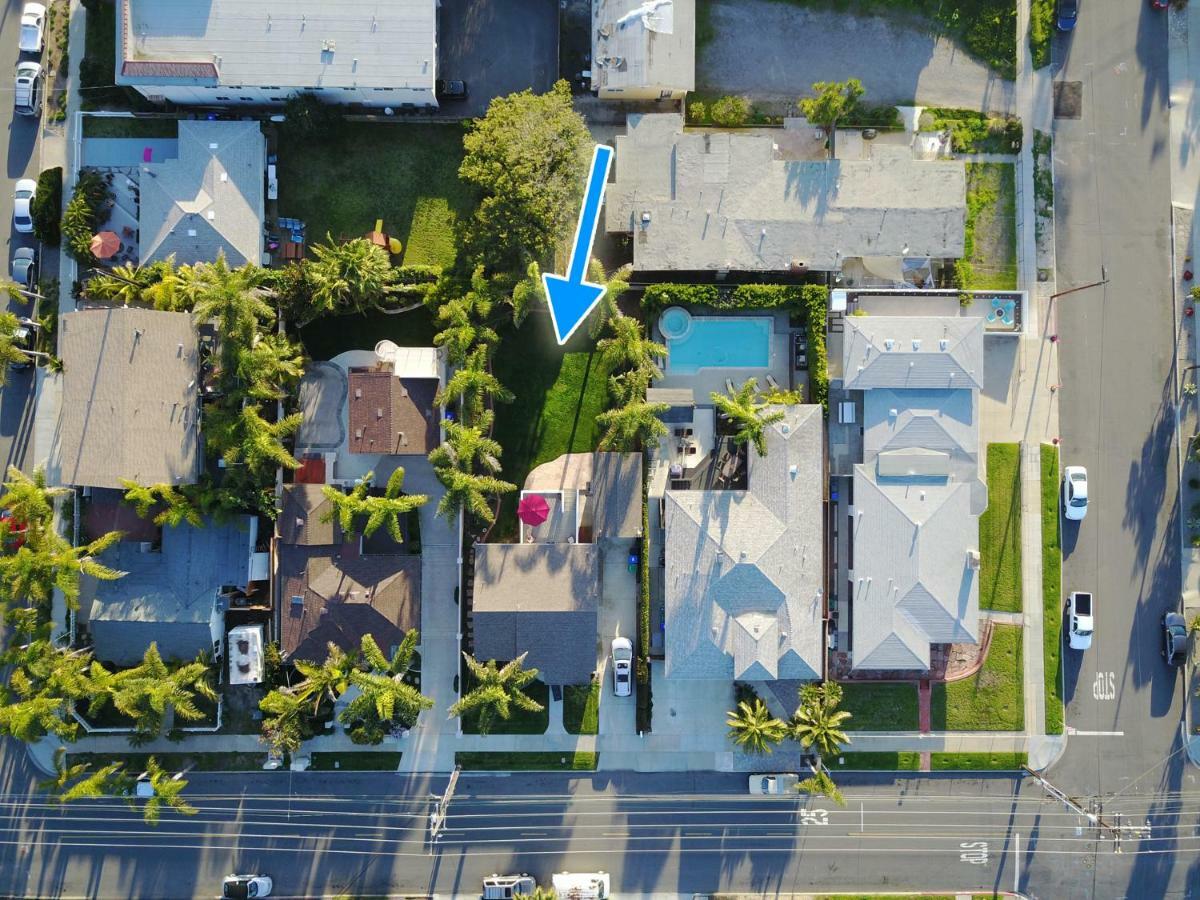 Ultimate Beach Bungalow - 1 Block From Beach - Huge Backyard Carlsbad Kültér fotó